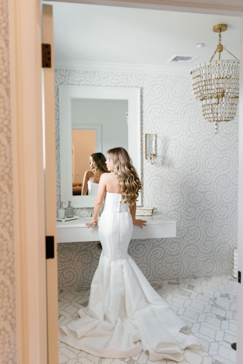 Bridal Bathroom Portraits