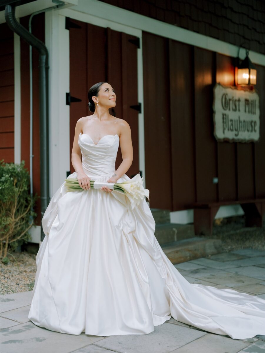 Bridal Portraits, NJ Wedding Venue, Red Playhouse Barn