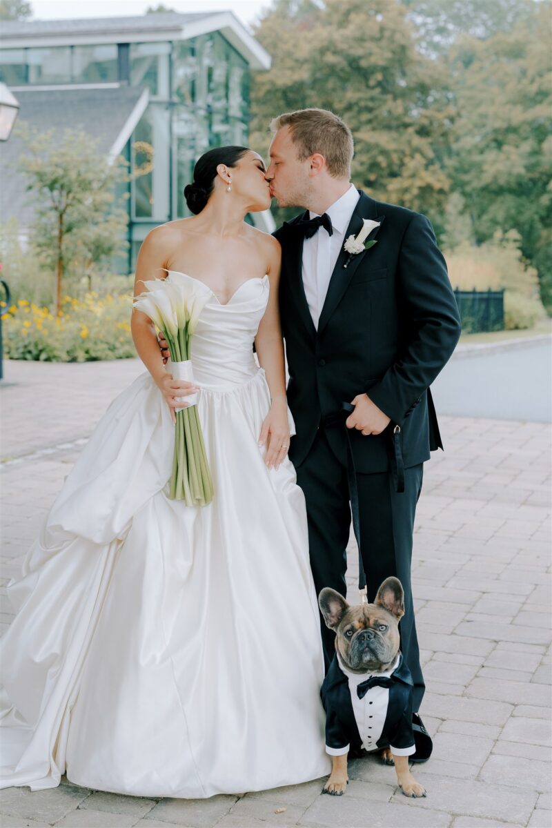 French Bulldog Tux, Dog Ring Bearer, Dog Friendly Wedding Venue NJ