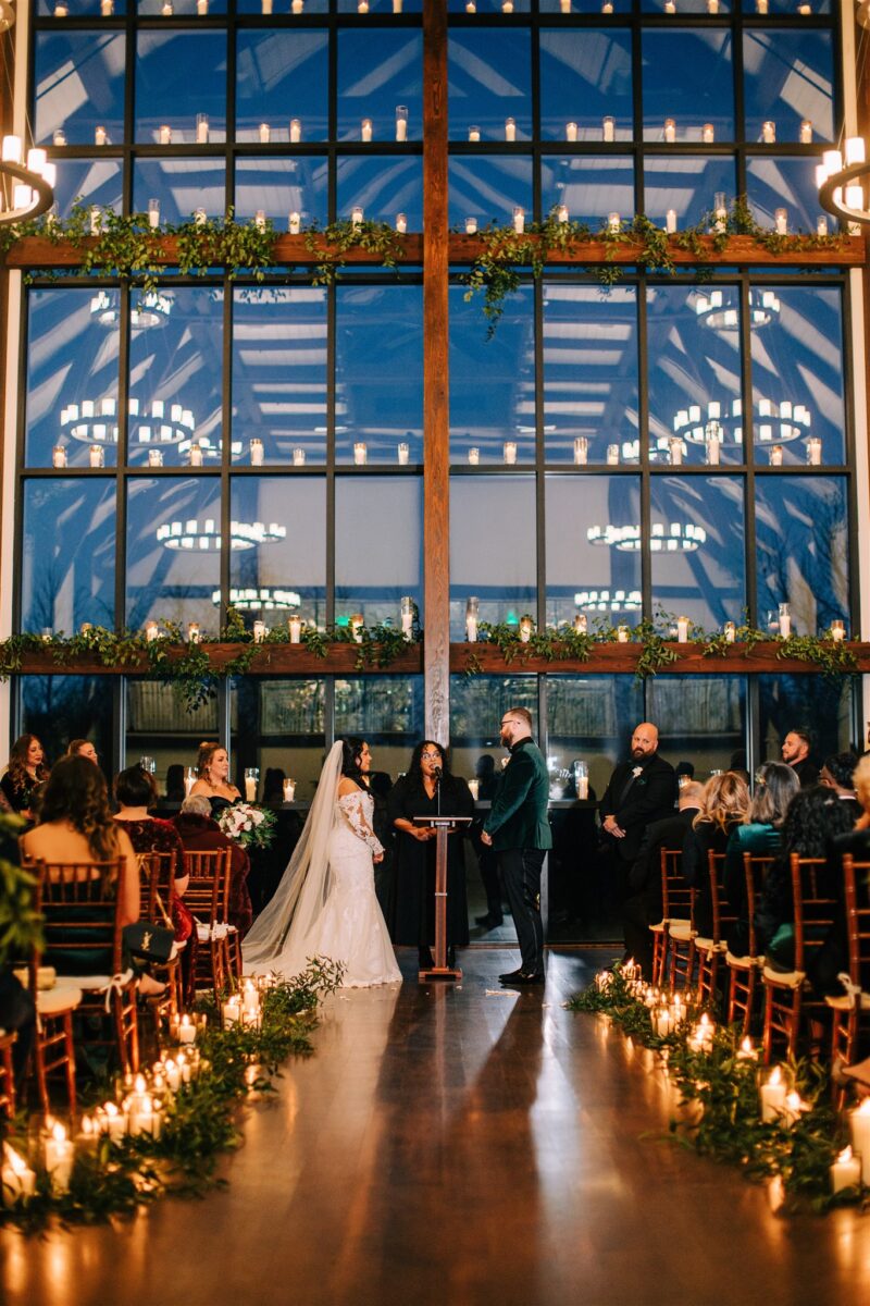 vine garlands along Farmhouse windows