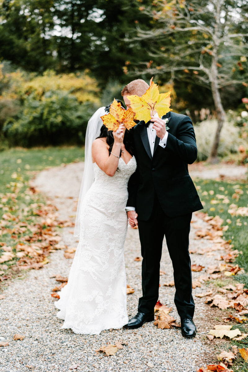 October Wedding Portraits. Fall Wedding Portraits. Autumn Wedding.