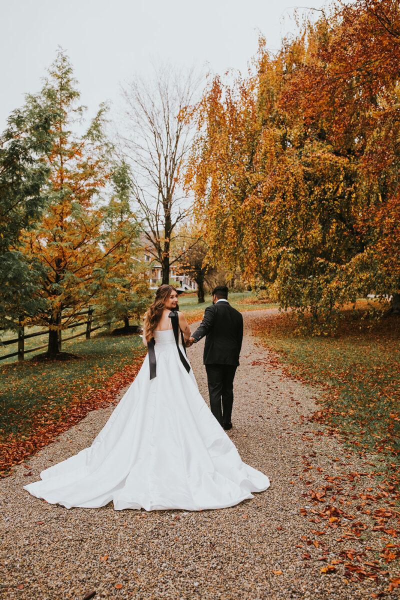 Late October Wedding. New Jersey Wedding Venue. October Indian Wedding.