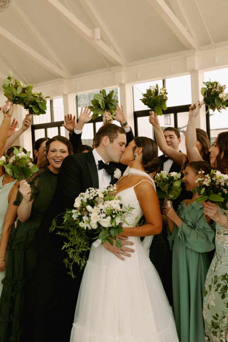 Indoor Wedding Photos at Crossed Keys Estate, Wedding Party Photo Inspo