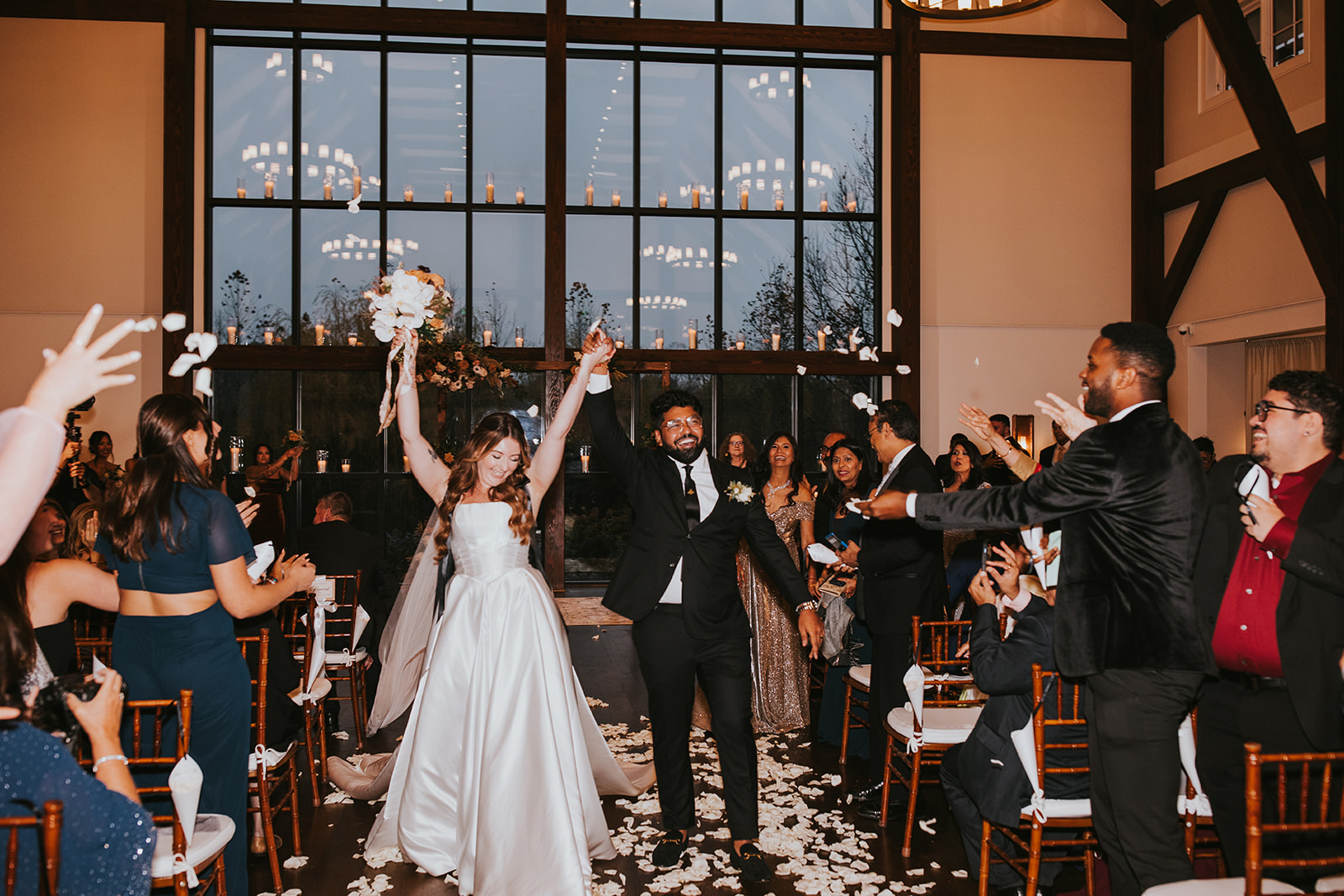 Just married moments