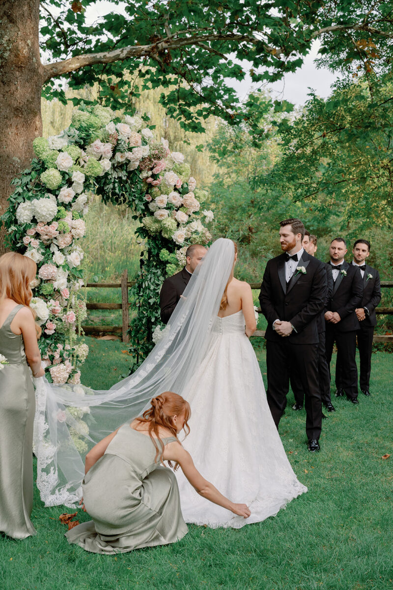 Garden Wedding Ceremony