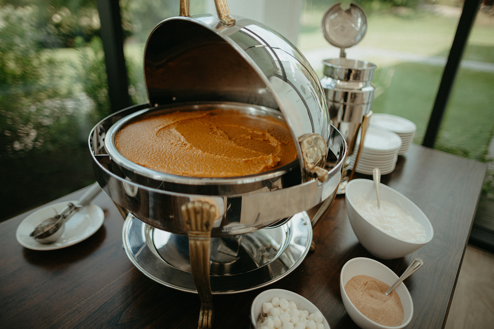 mashed sweet potatoes