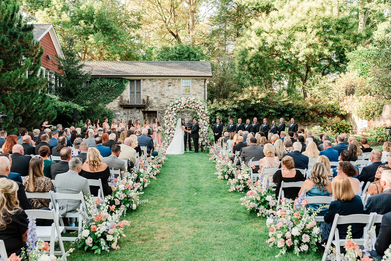 Garden Wedding Ceremony