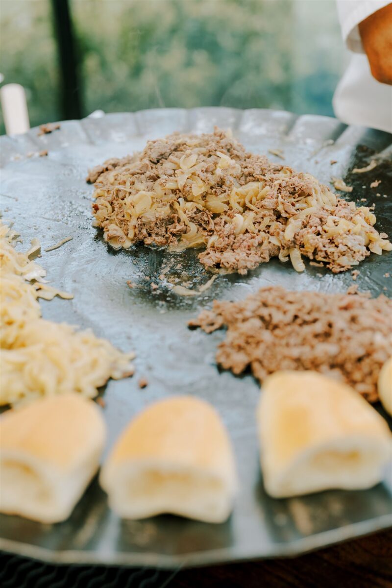 Live Philadelphia Cheesesteak Station