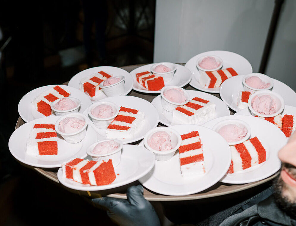 red velvet wedding cake