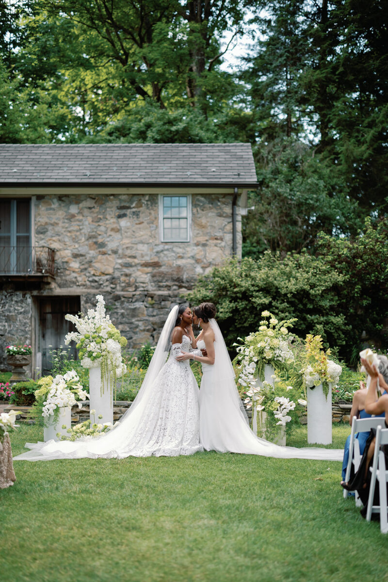 Jasmine Goode and Melissa Carelli's New Jersey Wedding Ceremony
