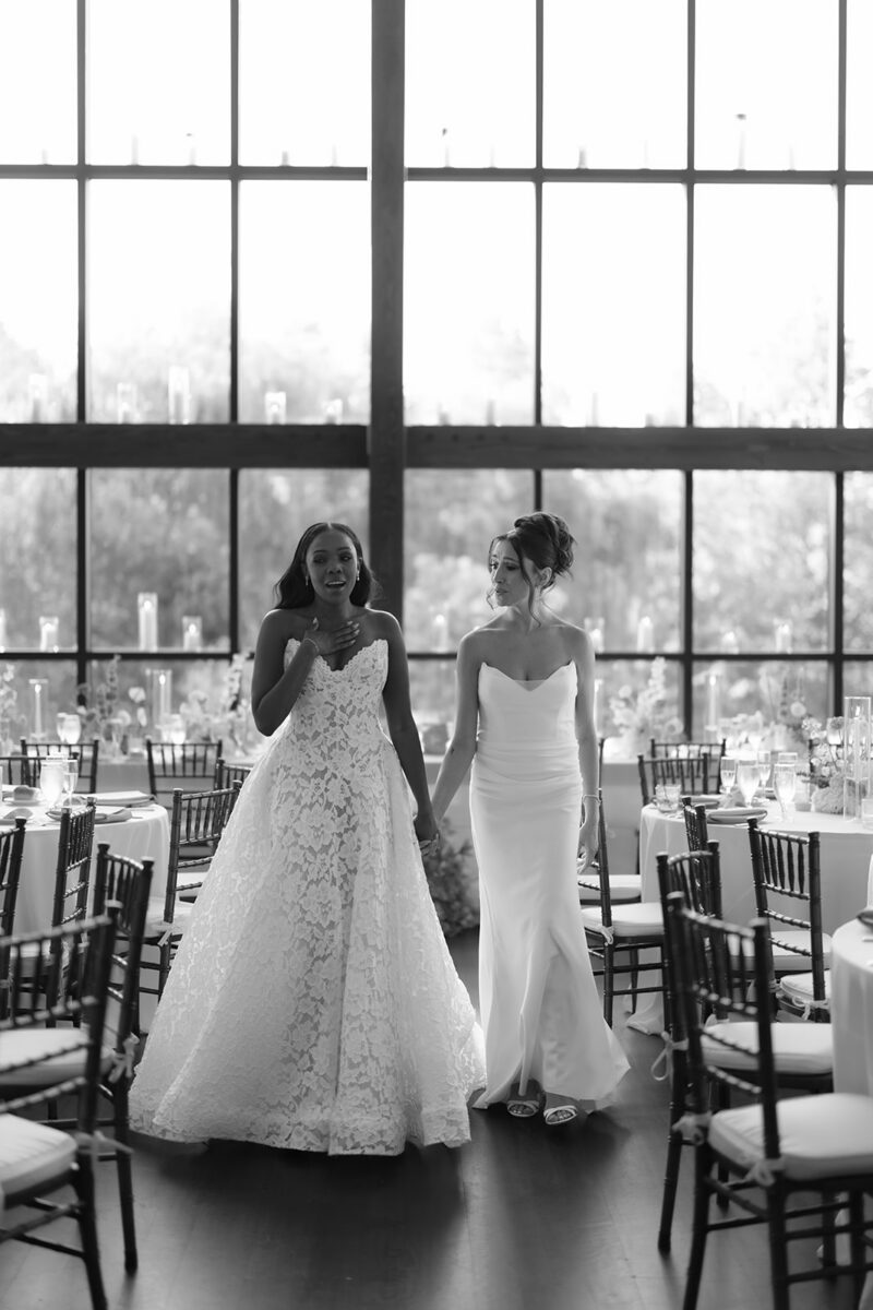Crossed Keys Estate Farmhouse Wedding Venue, Jasmine Goode and Melissa Carelli's New Jersey Wedding. Double bride wedding